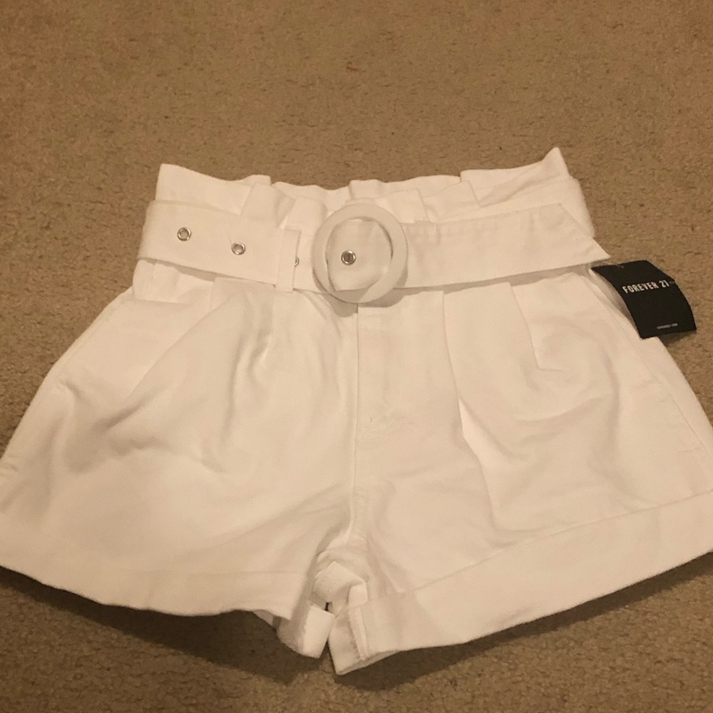 White shorts